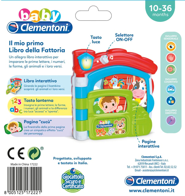 Clementoni My First Farm Book