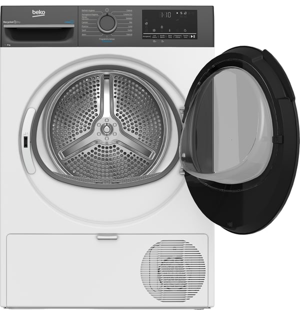 Beko BMEUT481SAI_IT tørretumbler Fritstående Front-læsning 8 kg Hvid