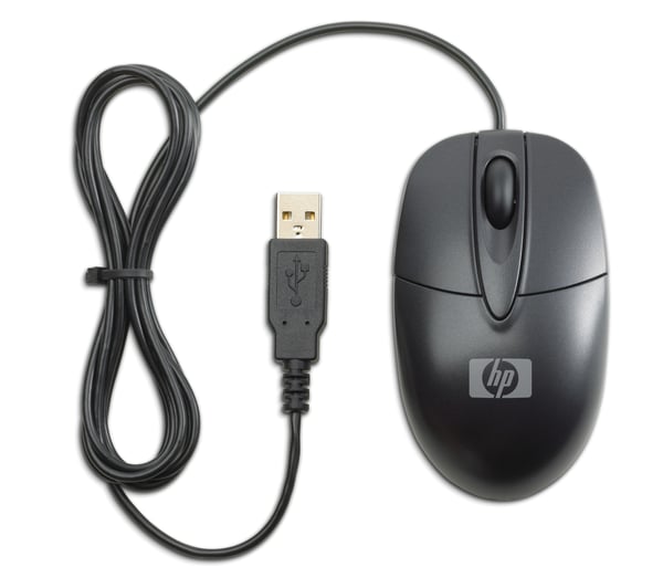 HP RH304AA hiiri Office Molempikätinen USB A-tyyppi Optinen