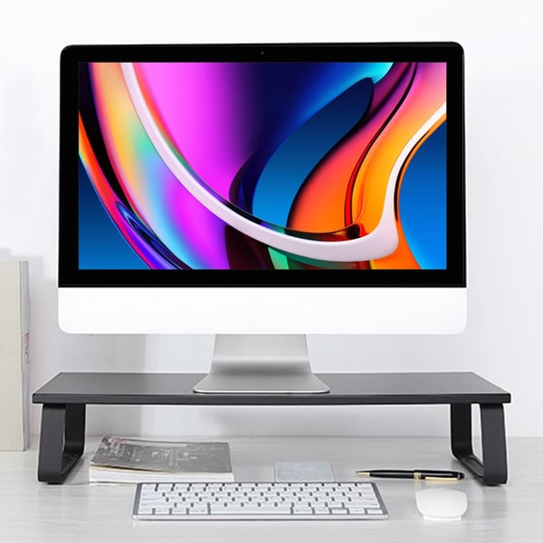 Techly ICA-MS 600TY monitorin kiinnike ja jalusta Vastaanotto Musta