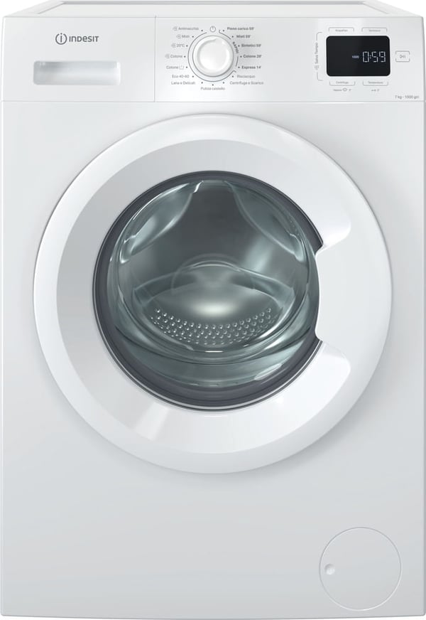 Indesit IM 760 MY TIME IT vaskemaskine Front-læsning 7 kg 1000 rpm Hvid