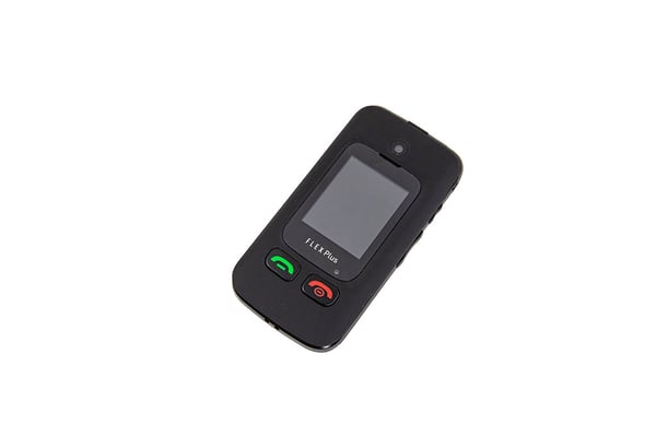 Trevi Flex Plus 55 6,1 cm (2.4") Musta Senioripuhelin