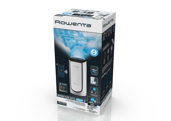 Rowenta Intense PU6080 140 m² 17,5 dB Hvid