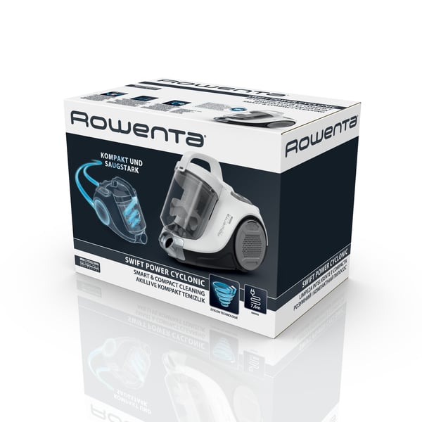 Rowenta Swift Power RO2957 1,2 L Sylinteripölynimuri Kuiva 750 W Pussiton