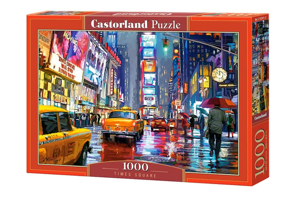 Castorland Times Square - 1000 pcs Pussel 1000 styck Stad