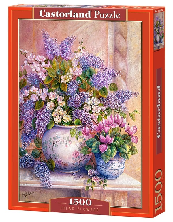 Castorland Lilac Flowers - 1500 pcs Pussel 1500 styck Flora