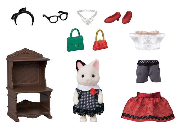 Sylvanian Families Mode lekset med Bondkatt