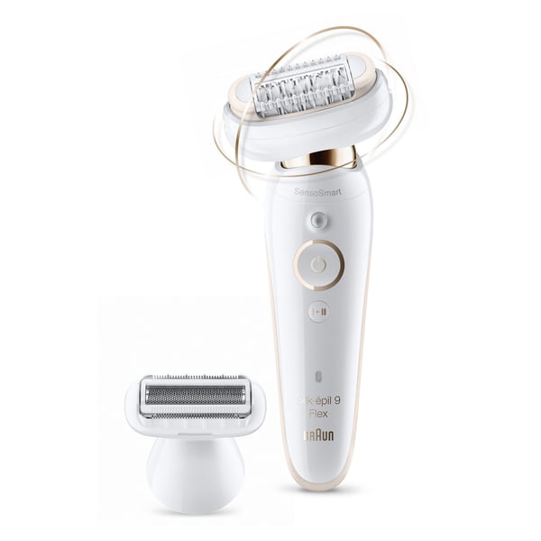Braun Silk-épil 9 81688635 epilaattori 40 pinsettiä Valkoinen, Kulta