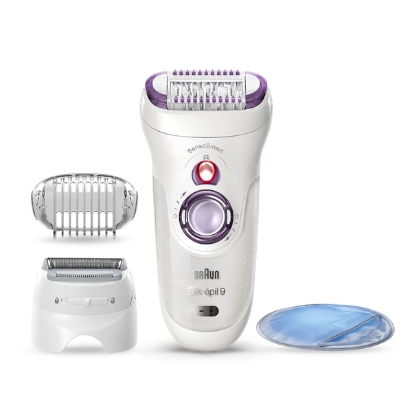 Braun Silk-épil 9 81706314 hårfjerner 40 pincetter Hvid, Violet