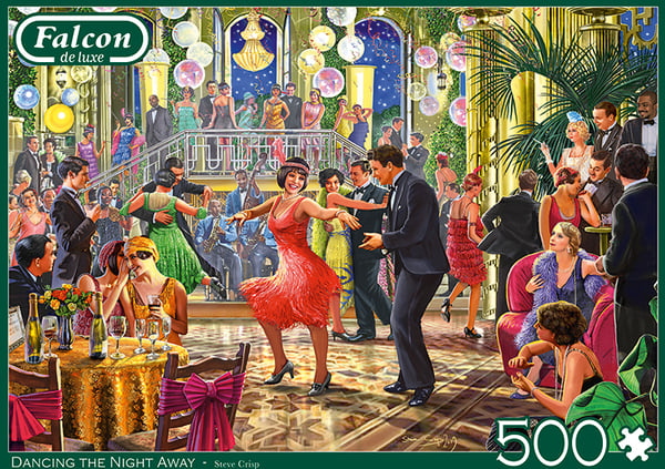 Falcon de luxe Dancing the Night Away 500 pcs Kuviopalapeli 500 kpl Ihmiset