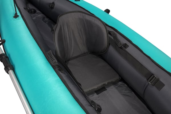 Bestway 65118 sports-kajak 1 person(er) Sort, Turkis Nylon, Polyvinylchlorid (PVC) Oppustelig kajak