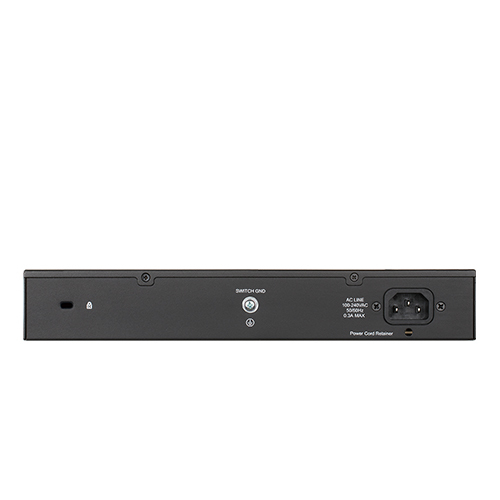 D-Link DGS-1100-24V2 netværksswitch Administreret L2 Gigabit Ethernet (10/100/1000) 1U Sort