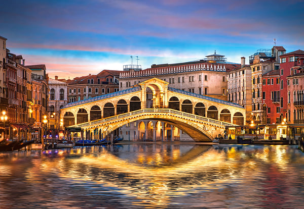 Pussel 1000 Rialto by Night CASTOR