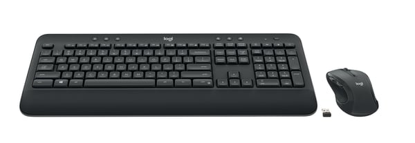 Logitech MK545 Advanced tangentbord Mus inkluderad Universal USB QWERTZ tyska Svart