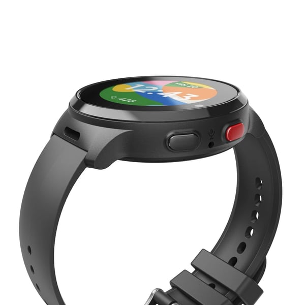 Hama 00178671 smartklocka och träningsklocka 3,02 cm (1.19") AMOLED Digital Pekskärm Svart GPS