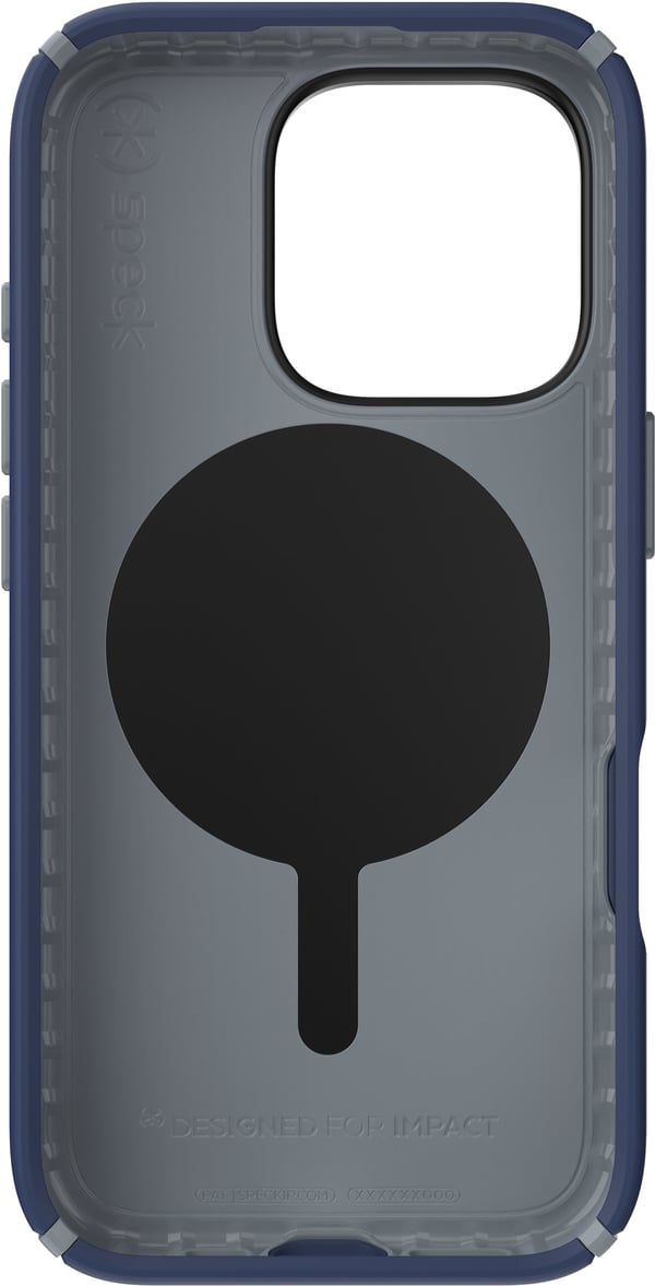 Speck Presidio2 Pro ClickLock & MagSafe til iPhone 16 Pro marineblå
