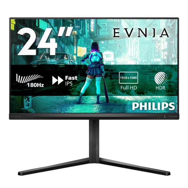 Philips Evnia 24M2N3200A/00 computerskærm 60,5 cm (23.8") 1920 x 1080 pixel Fuld HD LCD Sort