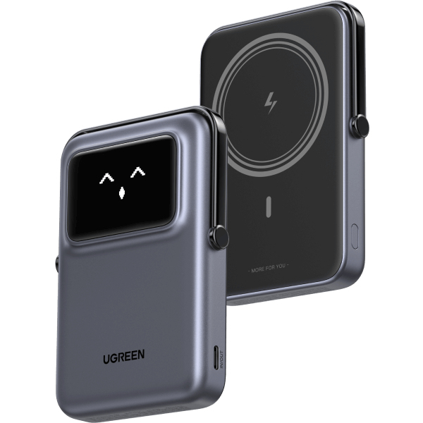 Ugreen UNO 10000 mAh Trådløs opladning Lilla