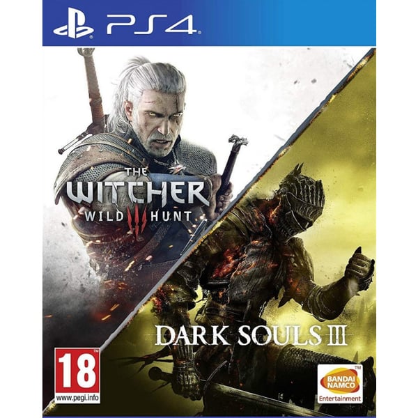 BANDAI NAMCO Entertainment The Witcher III: Wild Hunt + Dark Souls III Compilation Englanti PlayStation 4 BANDAI NAMCO Entertainment The Witcher III: Wild Hunt + Dark Souls III Compilation Englanti PlayStation 4