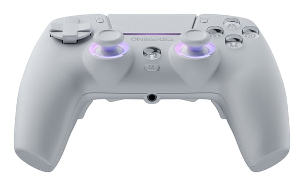 Oniverse Starion Vit Bluetooth Spelplatta Analog Android, PC, PlayStation 5, Playstation 3, iOS