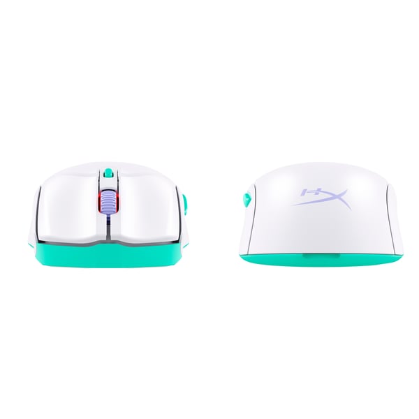 HyperX Pulsefire Haste 2 Core – Trådløs gamingmus (hvid/grøn/lilla)