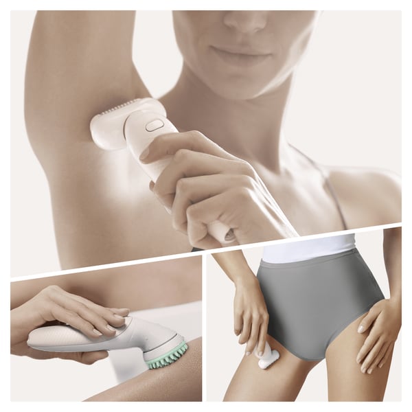 Braun Silk-épil 9 81688638 hårfjerner 40 pincetter Hvid, Guld