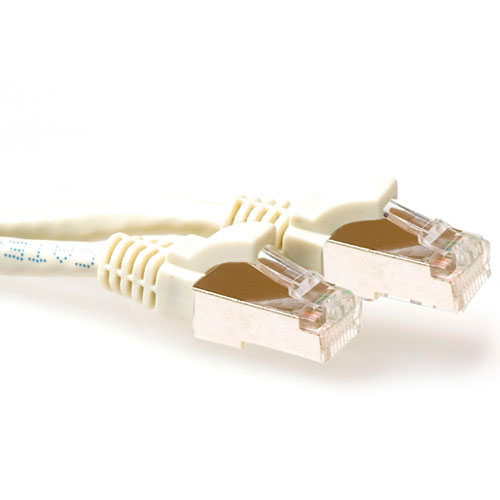 ACT FB6052 netværkskabel Elfenben 0,25 m Cat6a S/FTP (S-STP)