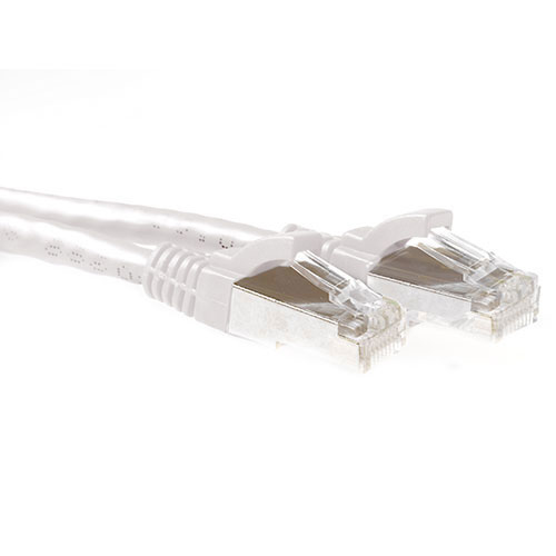 ACT FB6401 netværkskabel Hvid 1 m Cat6a S/FTP (S-STP)