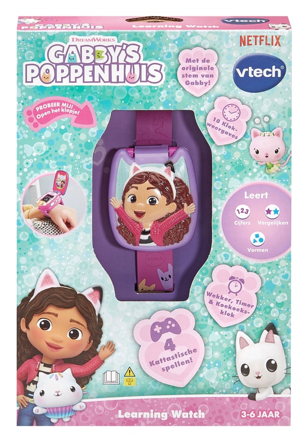 VTech Gabby's Poppenhuis - Learning Watch - Gabby