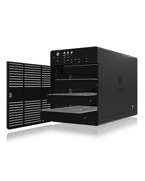 ICY BOX IB-3640SU3 USB 3.2 Gen 1 (3.1 Gen 1) Type-B Svart