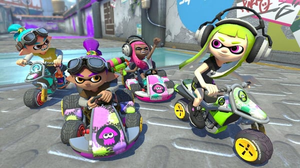 Nintendo Mario Kart 8 Deluxe Vakio Saksa, Englanti, Ranska, Italia, Japani, Hollanti, Portugali, Venäjä Nintendo Switch