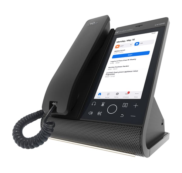 AudioCodes C470HD IP-telefoner Svart TFT Wi-Fi