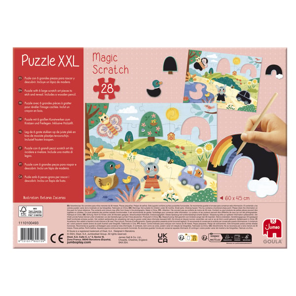 Jumbo Goula - XXL Magic Scratch Puzzle