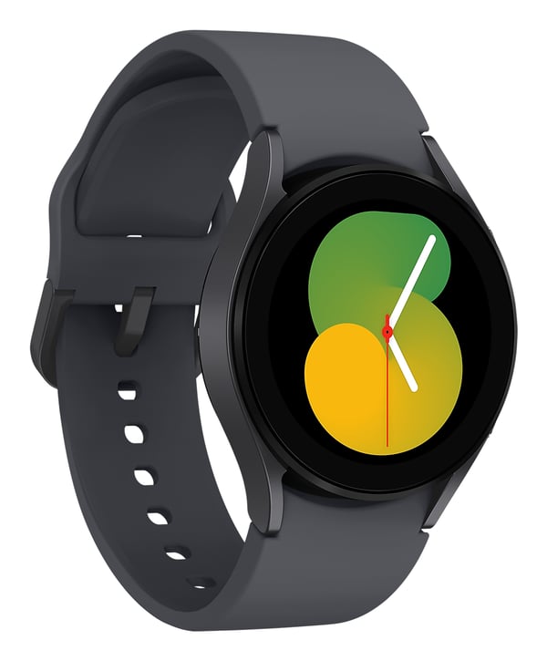 Samsung Galaxy Watch5 3,05 cm (1.2") OLED 40 mm Digitaalinen 396 x 396 pikseliä Kosketusnäyttö Grafiitti Wi-Fi GPS (satelliitti)