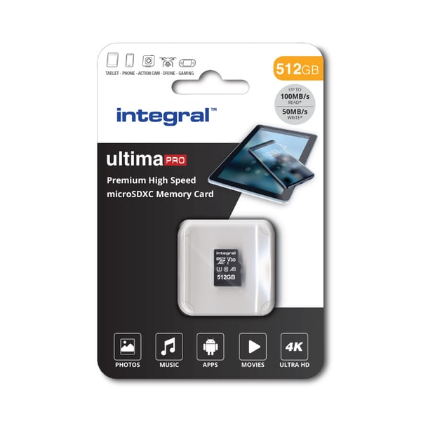 Integral INMSDX512G-100/80V30 muistikortti 512 GB UHS-I
