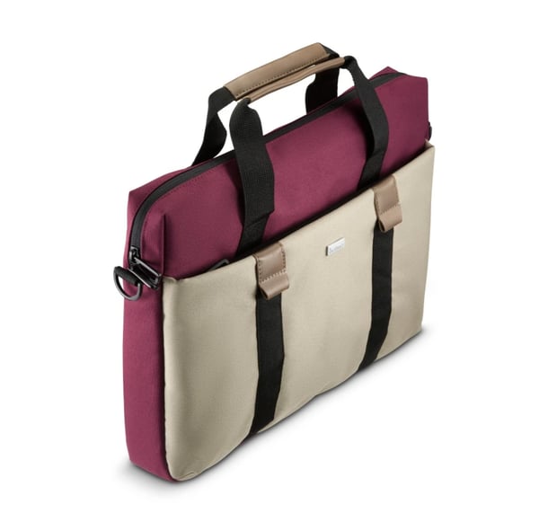 Hama 00222063 taske og etui til laptop 41,1 cm (16.2") Trolley etui Beige, Rød