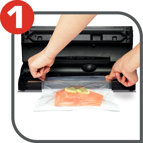 Tefal VT2540 tyhjiöpakkauslaite Musta