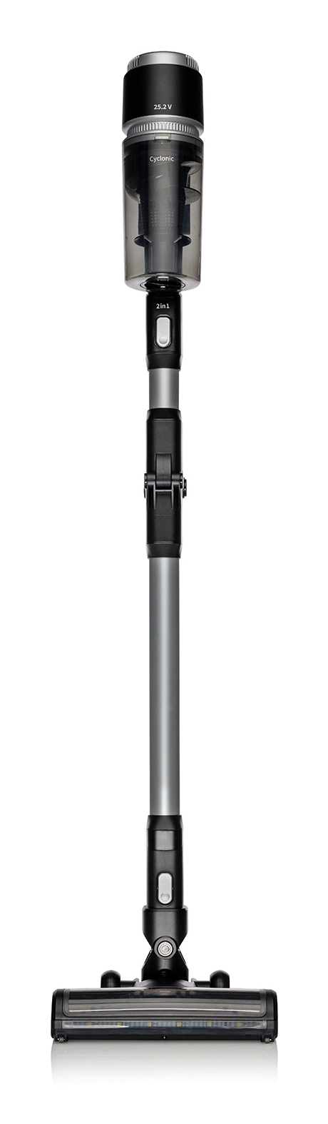 Hisense HVC6264BK 2-in-1-varsi-imuri Akku Kuiva EPA Pussiton 0,45 L 150 W Musta 2000 ah