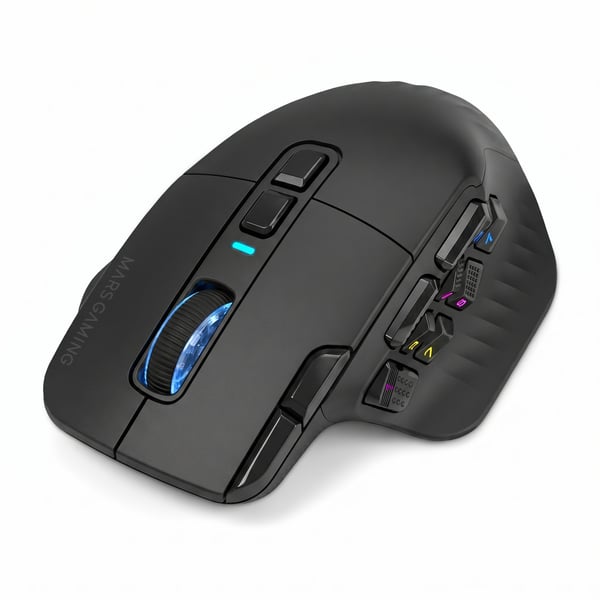 Mars Gaming MMWHEX16 hiiri Pelaaminen Oikeakätinen Bluetooth Optinen 24000 DPI