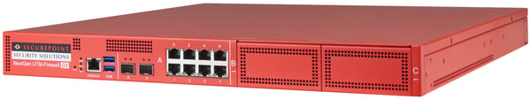 Securepoint RC1000R G5 (Rev. 1) firewall (hardware) 1U 30 Gbit/sek.