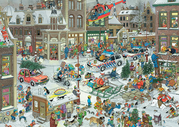 Jan van Haasteren - Christmas (1000 Pieces)