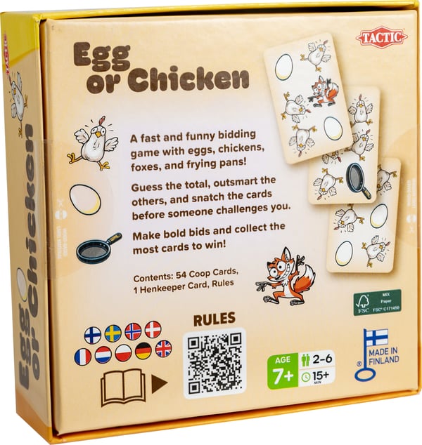 Tactic Egg or Chicken Korttipeli Perhe