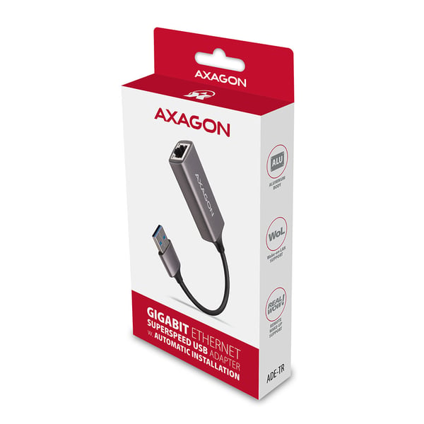Axagon ADE-TR netværkskort Ethernet 1000 Mbit/s