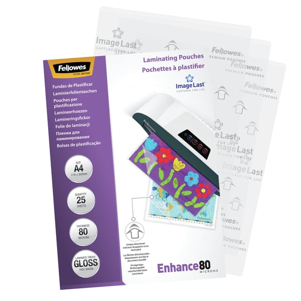 Fellowes 5396205 lamineringspåsar 25 styck