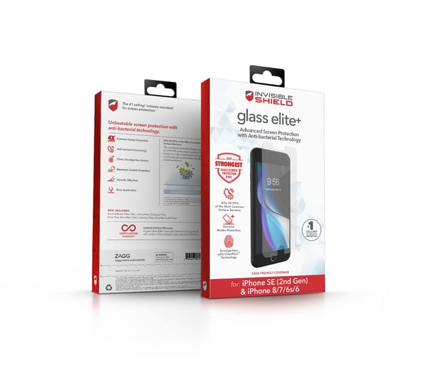 InvisibleShield Glass Elite+ Apple 1 stk