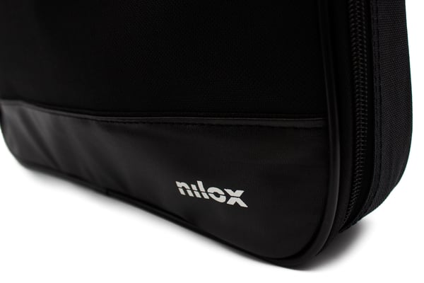 Nilox NOTEBAG 15.6 PRO + MOUSE USB 40,6 cm (16") Salkku Musta
