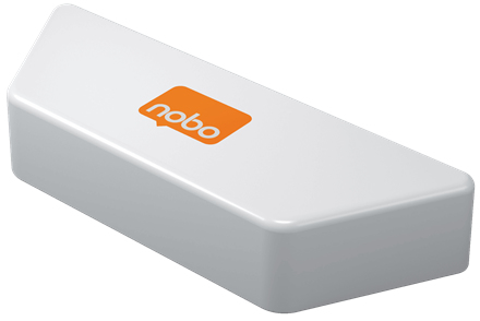 Nobo Magnetisk tavelsudd Whiteboard vit