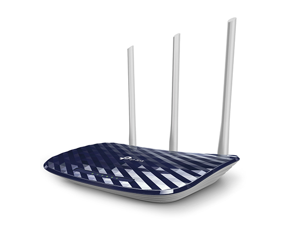 TP-Link Archer C20 AC750 V4.0 trådlös router Snabb Ethernet Dual-band (2,4 GHz / 5 GHz) Marinblå