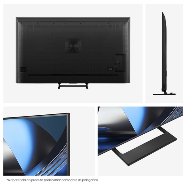 Hisense 75U7SE TV 190,5 cm (75") 4K Ultra HD Smart TV Wi-Fi Sort, Grå 1400 cd/m²
