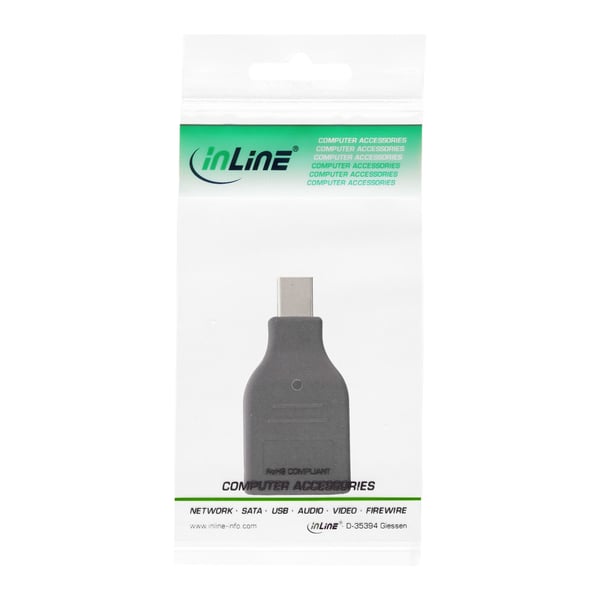 InLine 17196D videokabel adapter DisplayPort mini DisplayPort Sort